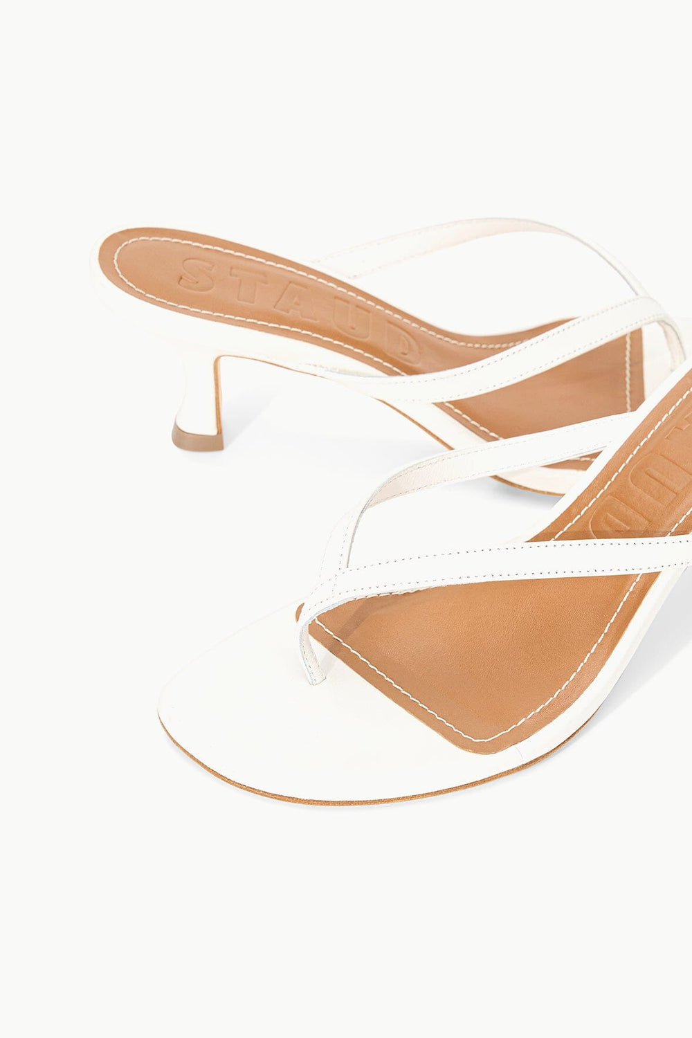 FREJA THONG KITTEN HEEL PAPER