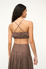 HAMMOCK TOP DARK OAK MICRO STRIPE