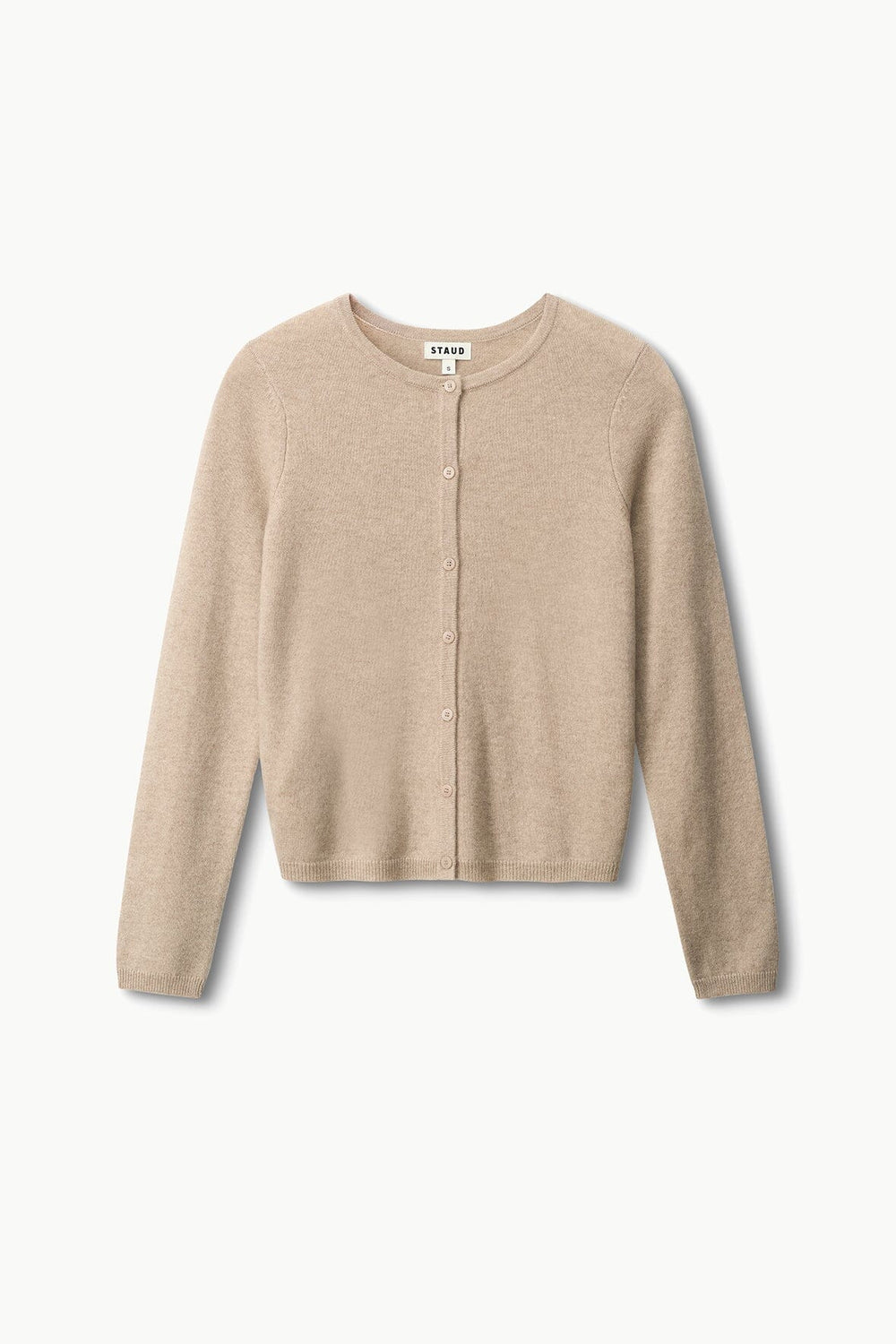 MIDNIGHT CASHMERE CARDIGAN STONE