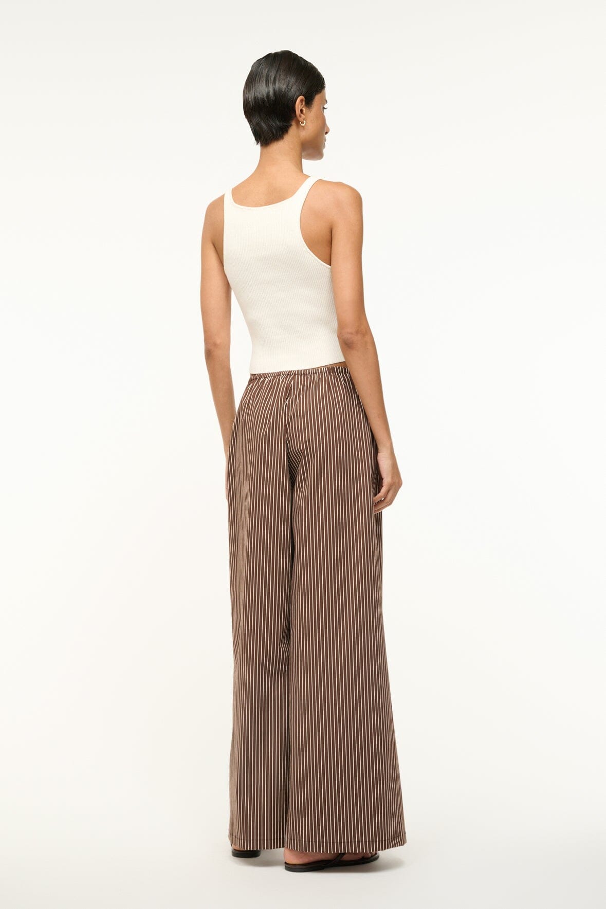 BONFIRE PANT DARK OAK MICRO STRIPE