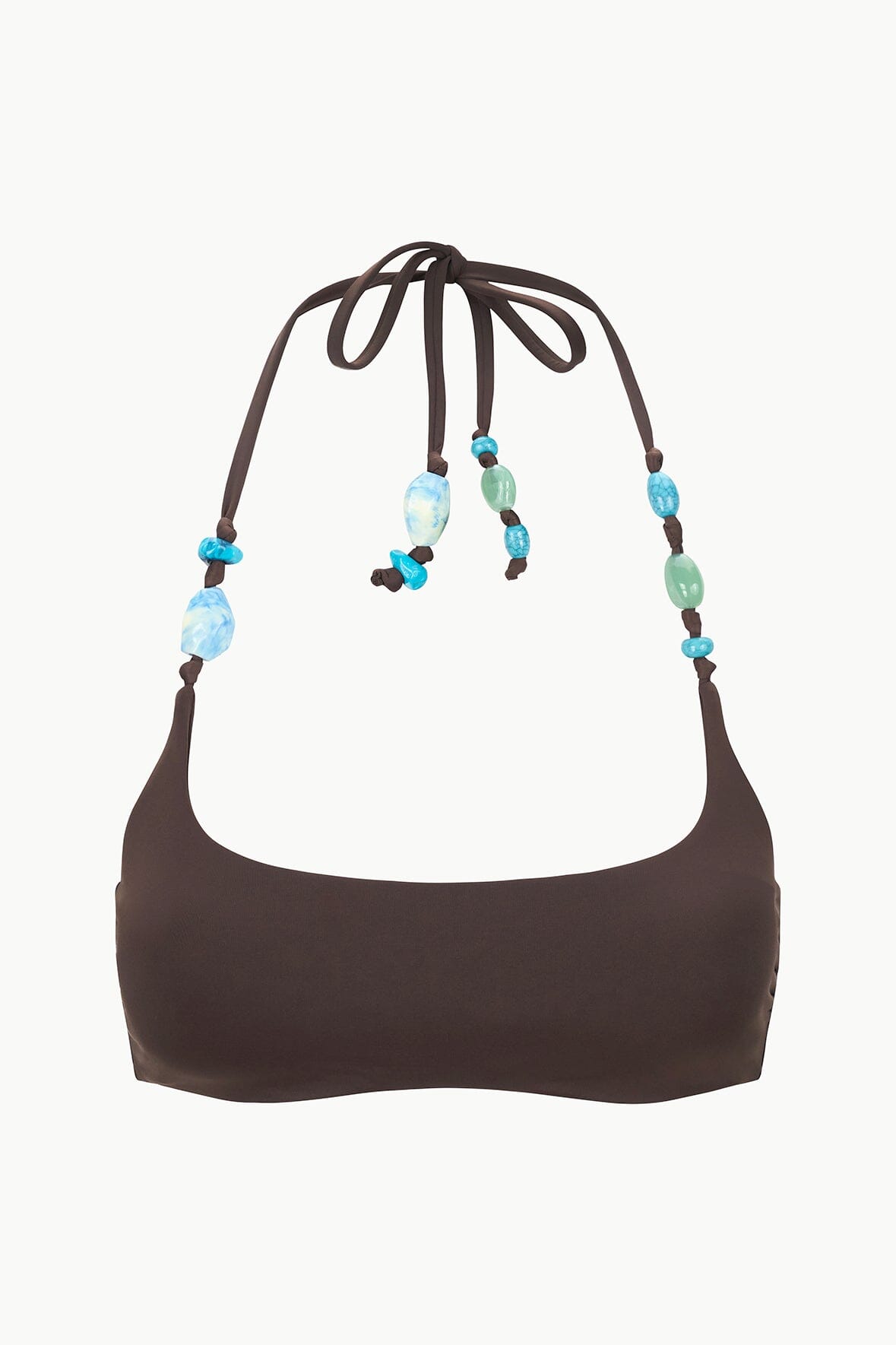 LAIRD BIKINI TOP DARK CHOCOLATE