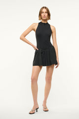 CREVASSE MINI DRESS BLACK