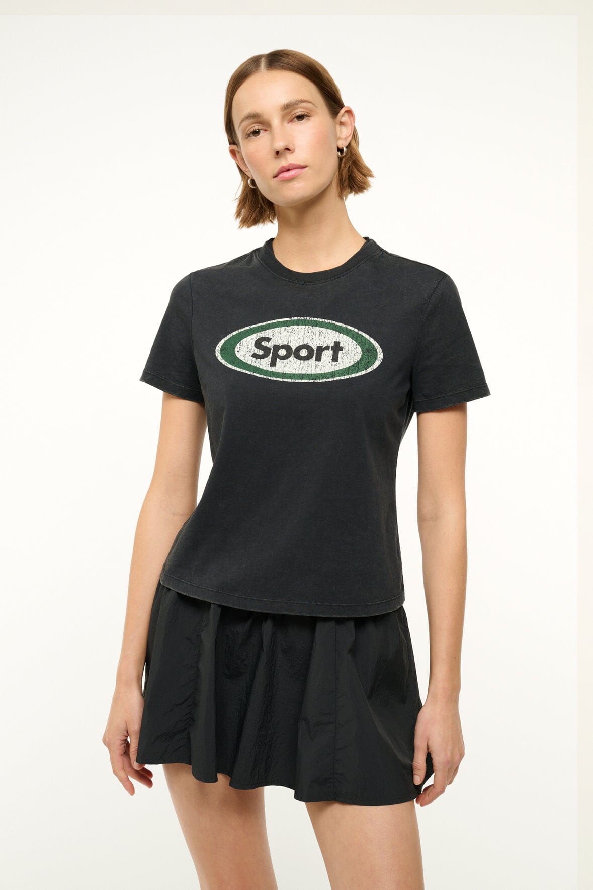 LULU SPORT TEE BLACK