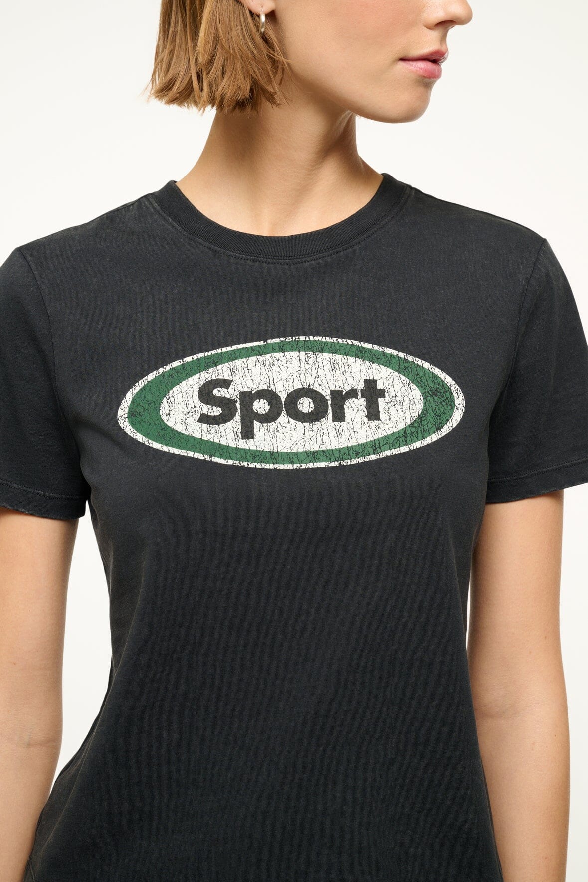 LULU SPORT TEE BLACK