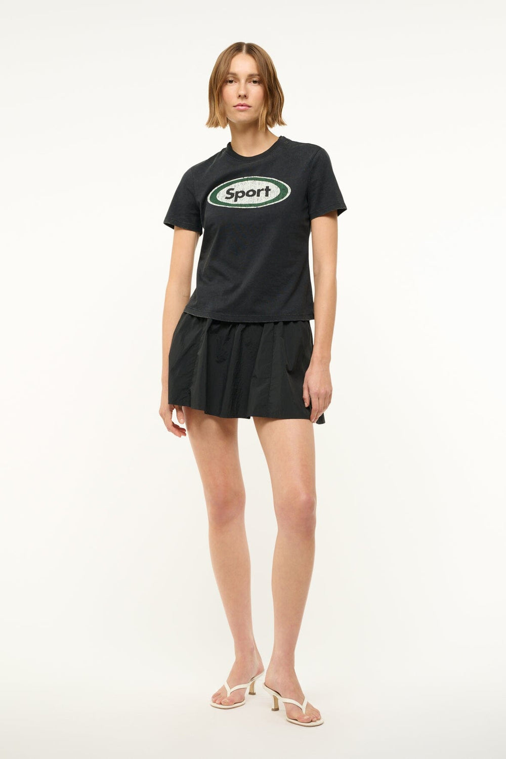 LULU SPORT TEE BLACK