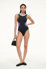 DOLCE ONE PIECE BLACK COLORBLOCK