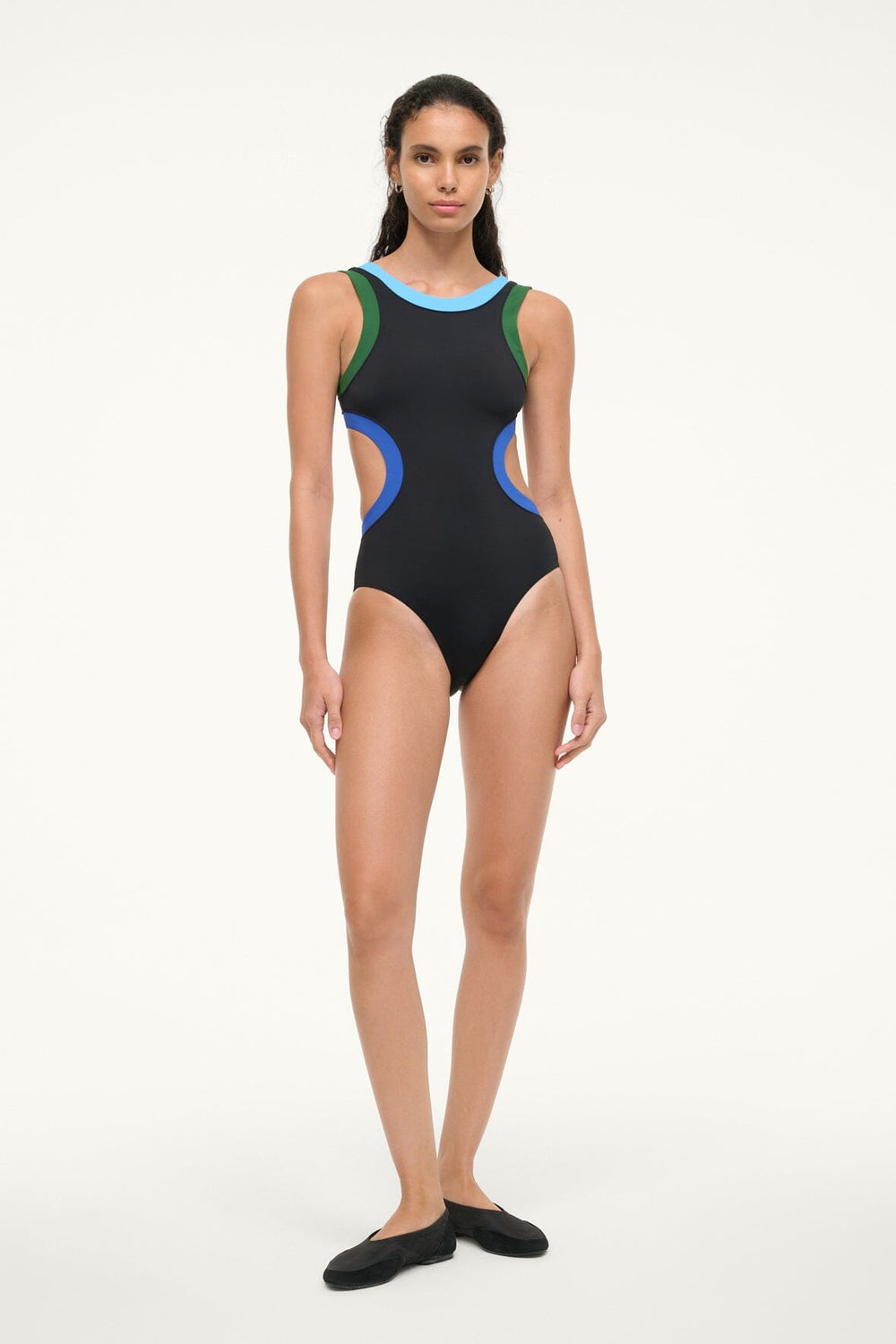 DOLCE ONE PIECE BLACK COLORBLOCK