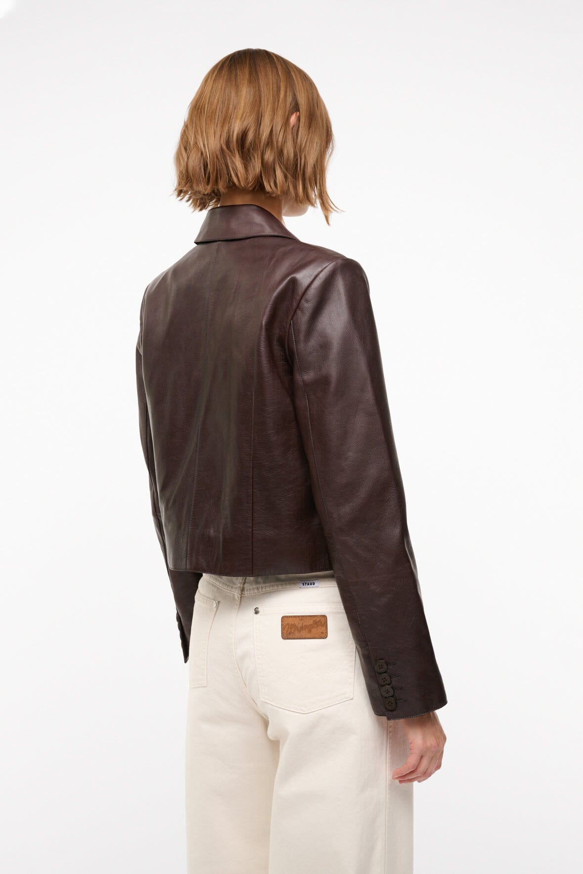 LEATHER MARINO JACKET TIRAMISU