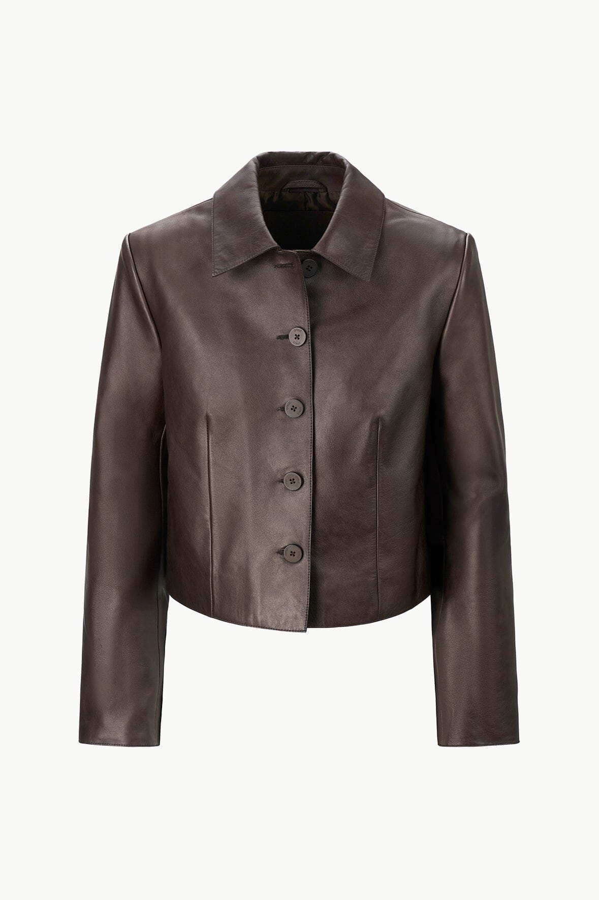 LEATHER MARINO JACKET TIRAMISU