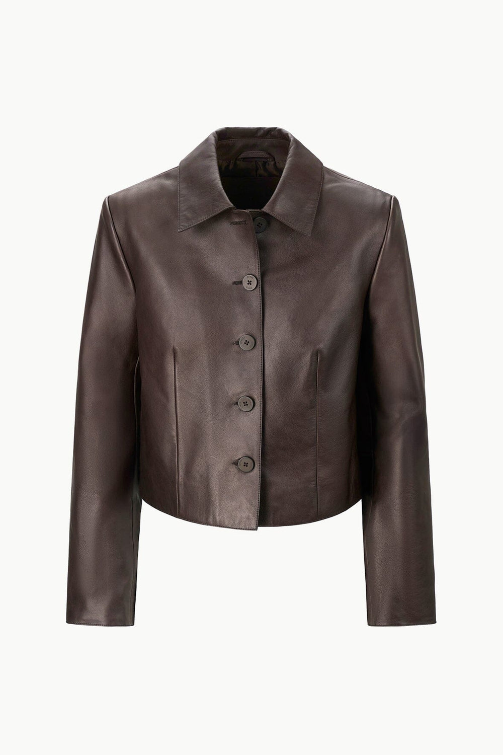 LEATHER MARINO JACKET TIRAMISU