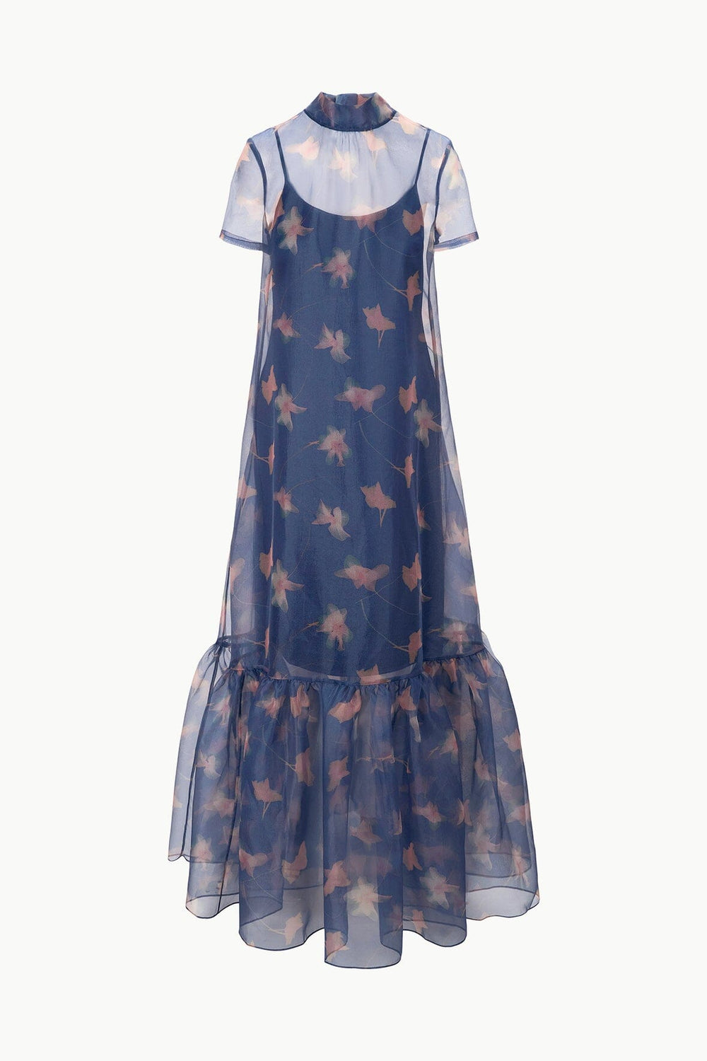 CALLUNA DRESS BOTANICAL NAVY