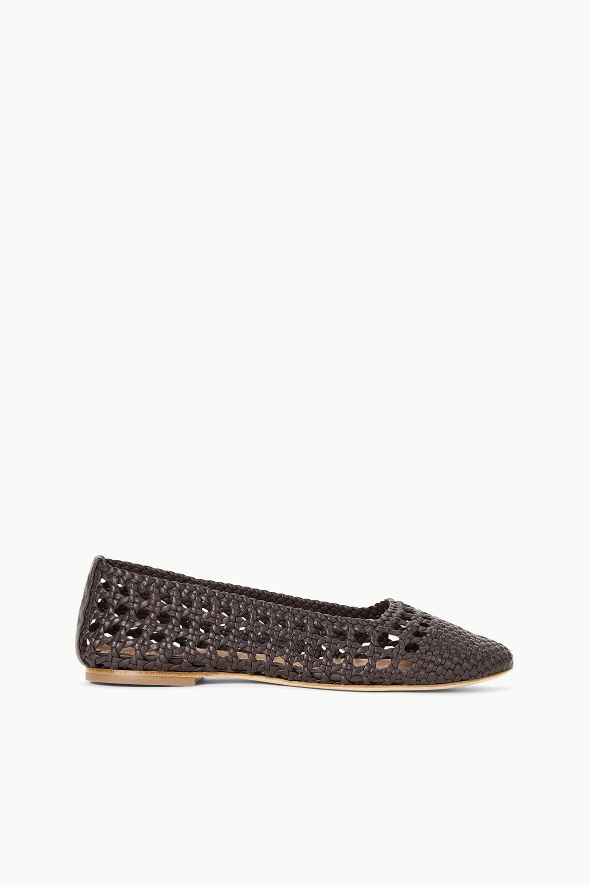NELL CROCHET BALLERINA ESPRESSO