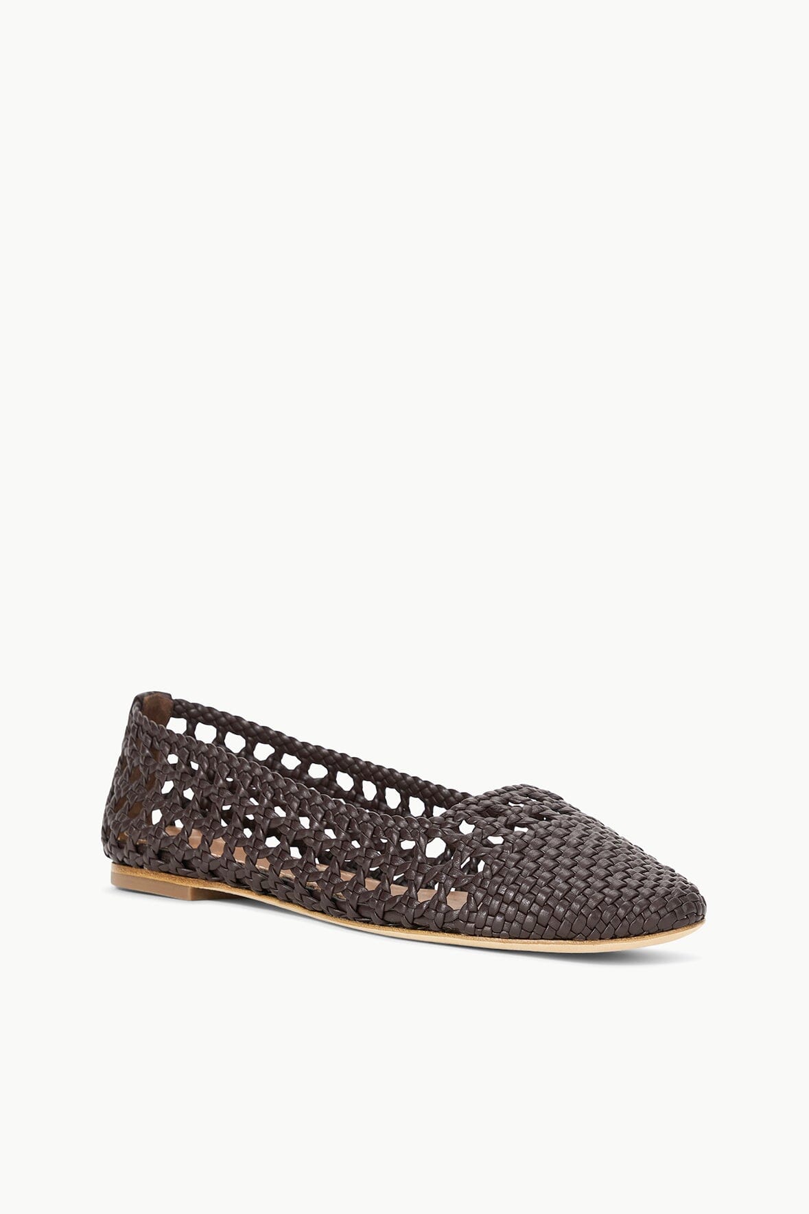 NELL CROCHET BALLERINA ESPRESSO