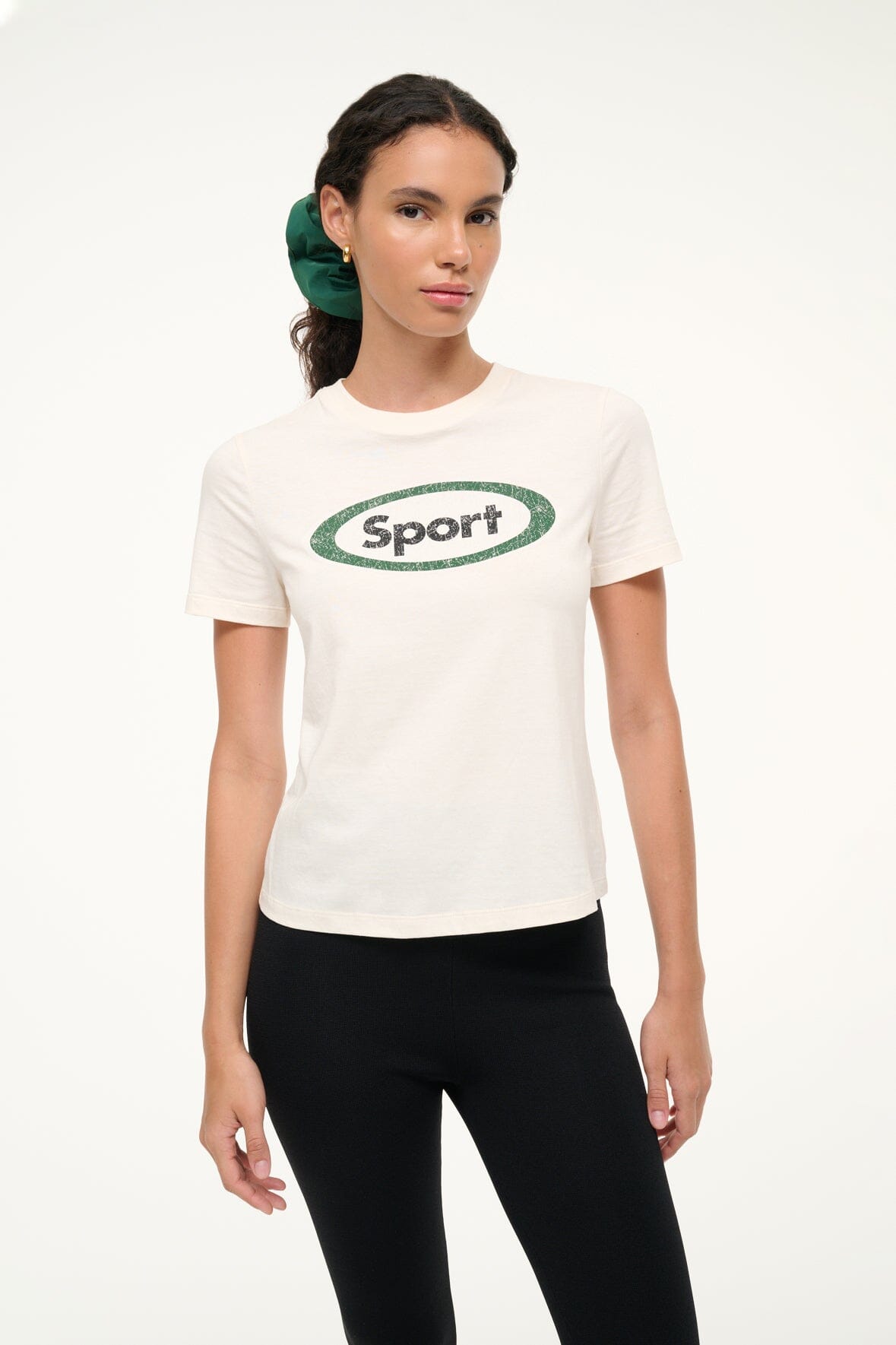 LULU SPORT TEE IVORY