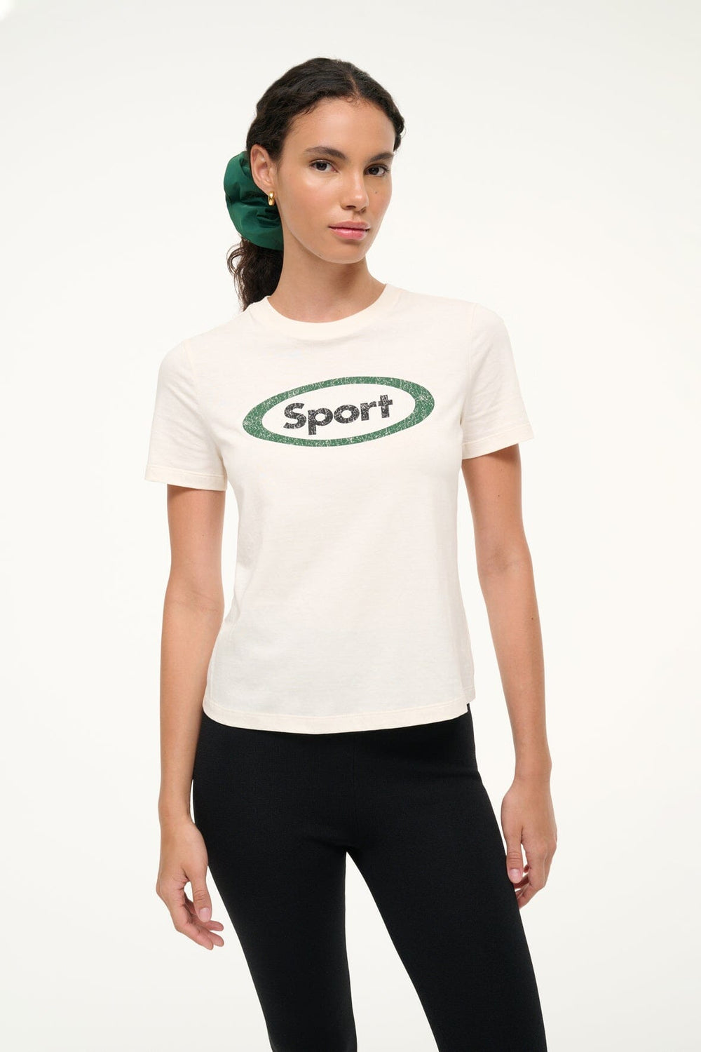 LULU SPORT TEE IVORY
