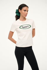 LULU SPORT TEE IVORY