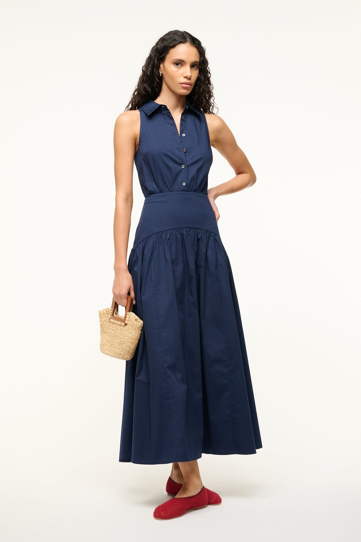 ROMY DRESS NAVY