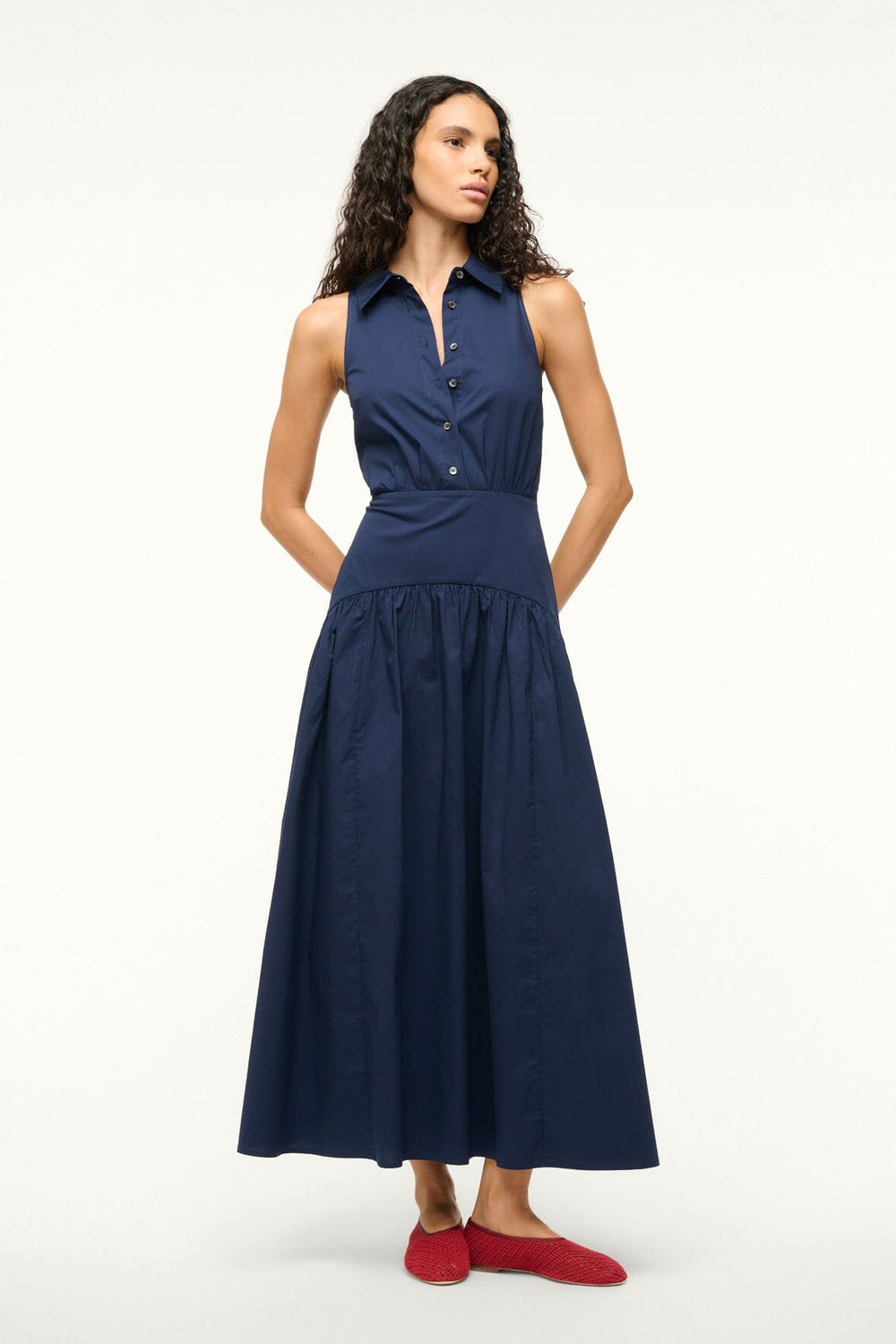 ROMY DRESS NAVY