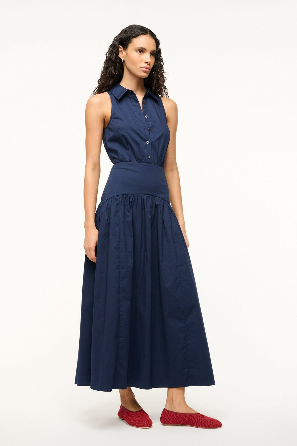 ROMY DRESS NAVY