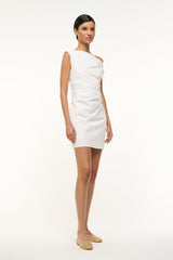 PHARE MINI DRESS WHITE