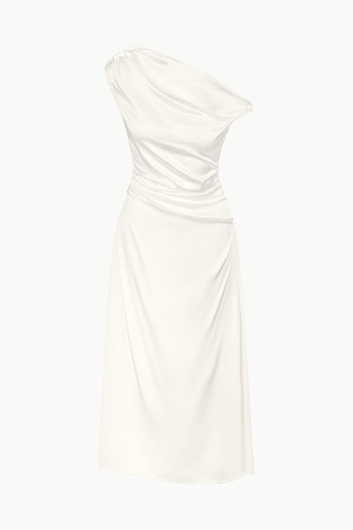 PHARE SILK DRESS IVORY