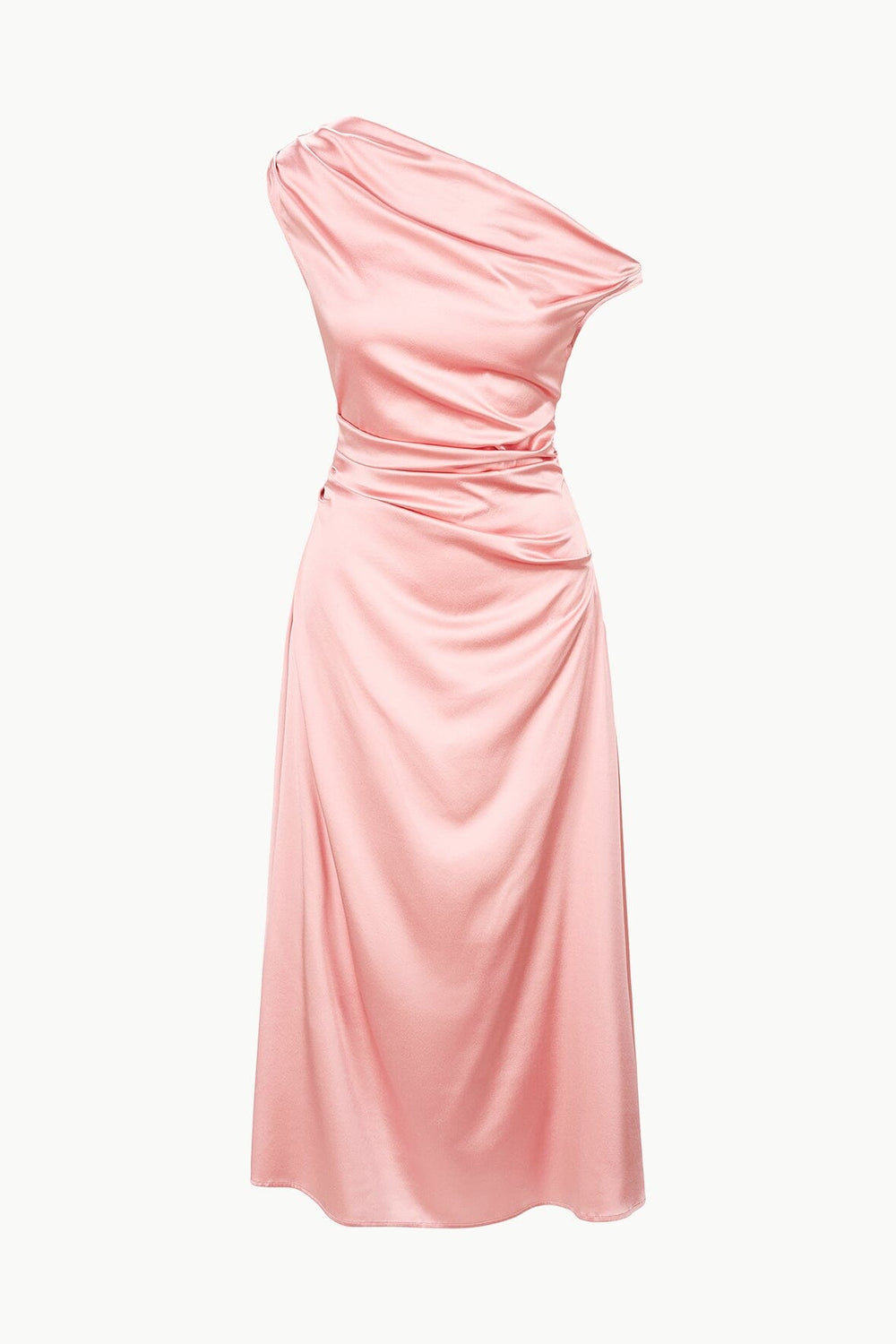 PHARE SILK DRESS ROSE