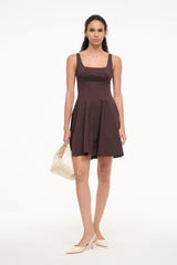 WELLS MINI DRESS EARTH