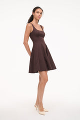 WELLS MINI DRESS EARTH