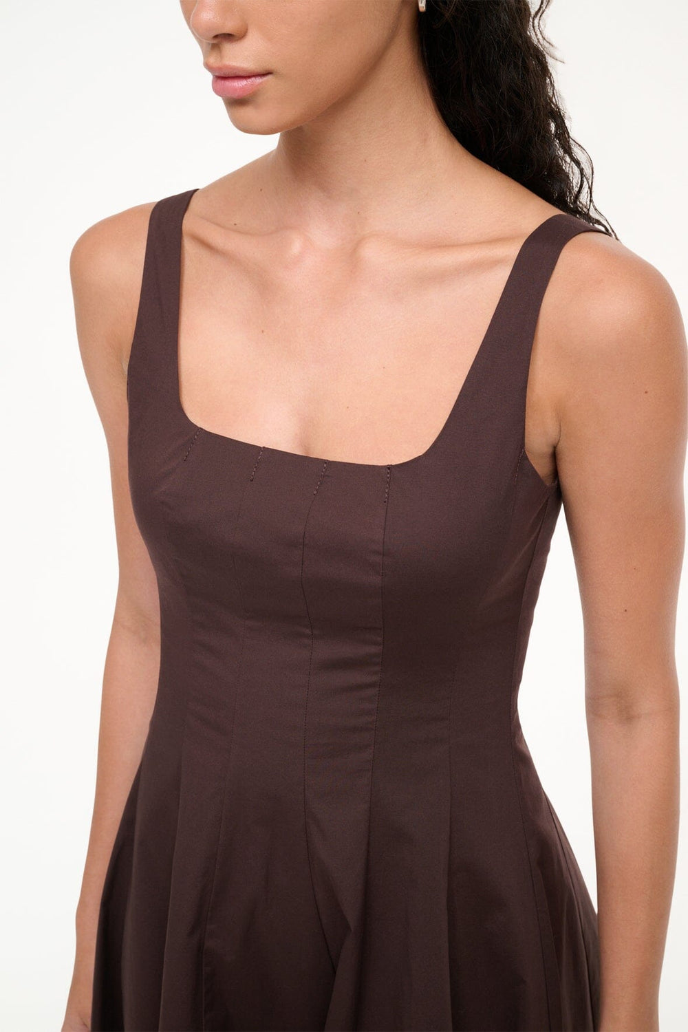 WELLS MINI DRESS EARTH