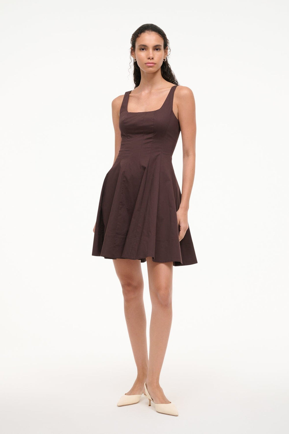 WELLS MINI DRESS EARTH