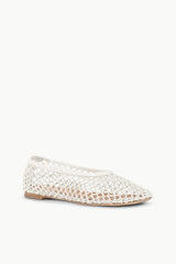 ALBA BALLET FLAT PAPER NETTING