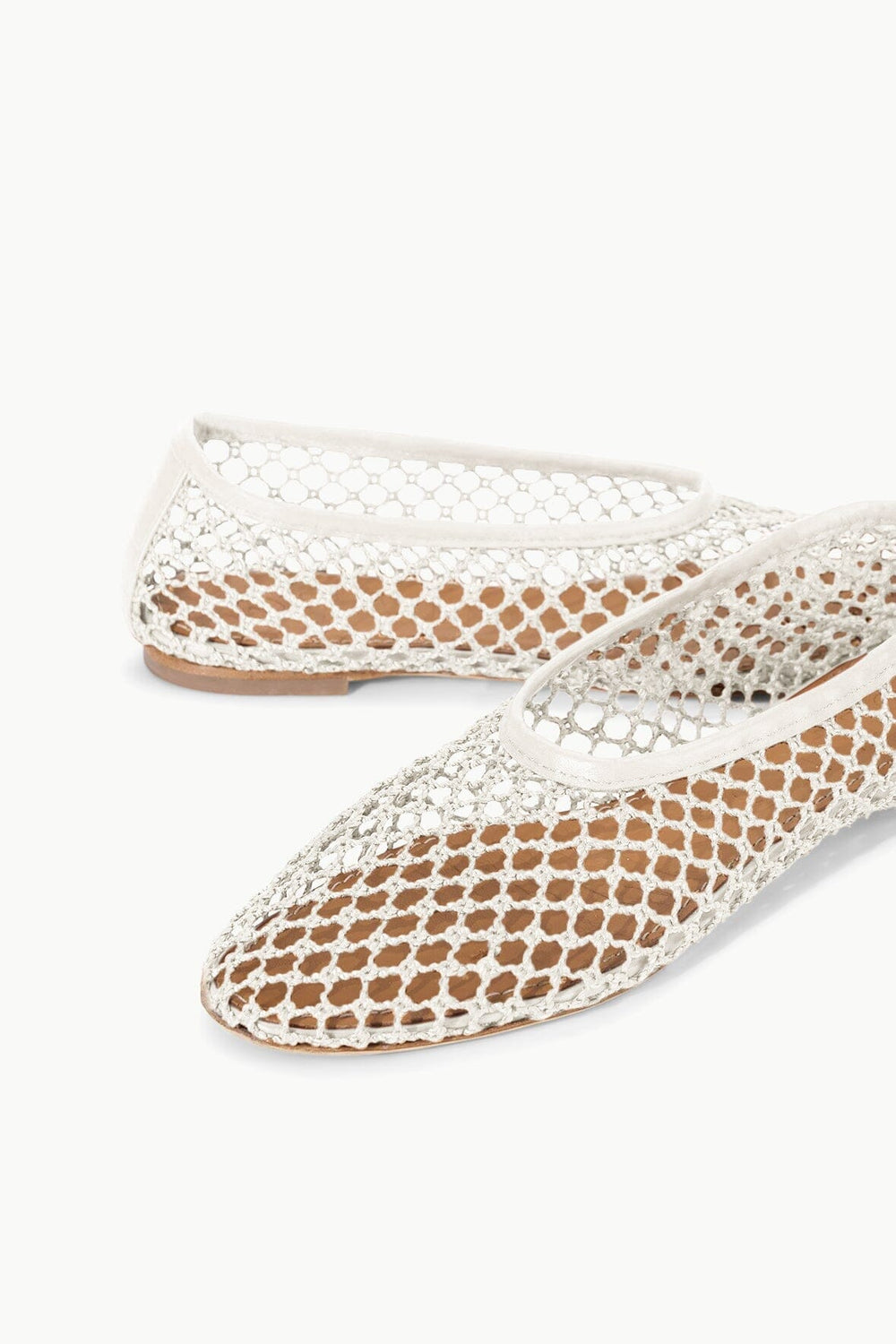 ALBA BALLET FLAT PAPER NETTING