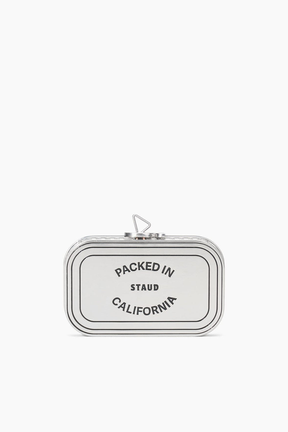 STAUDINES TIN CLUTCH SILVER MULTI