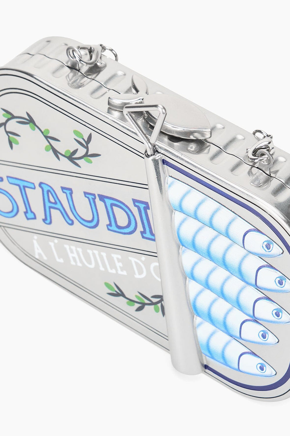 STAUDINES TIN CLUTCH SILVER MULTI