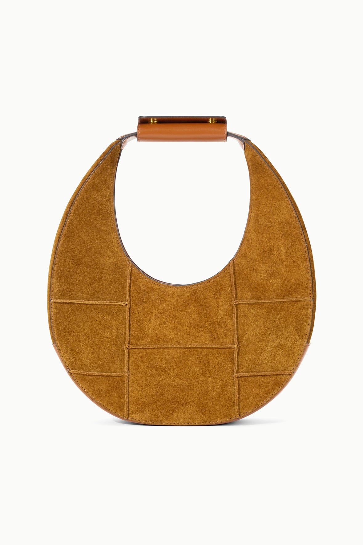 MOON TOTE BAG TAN SUEDE