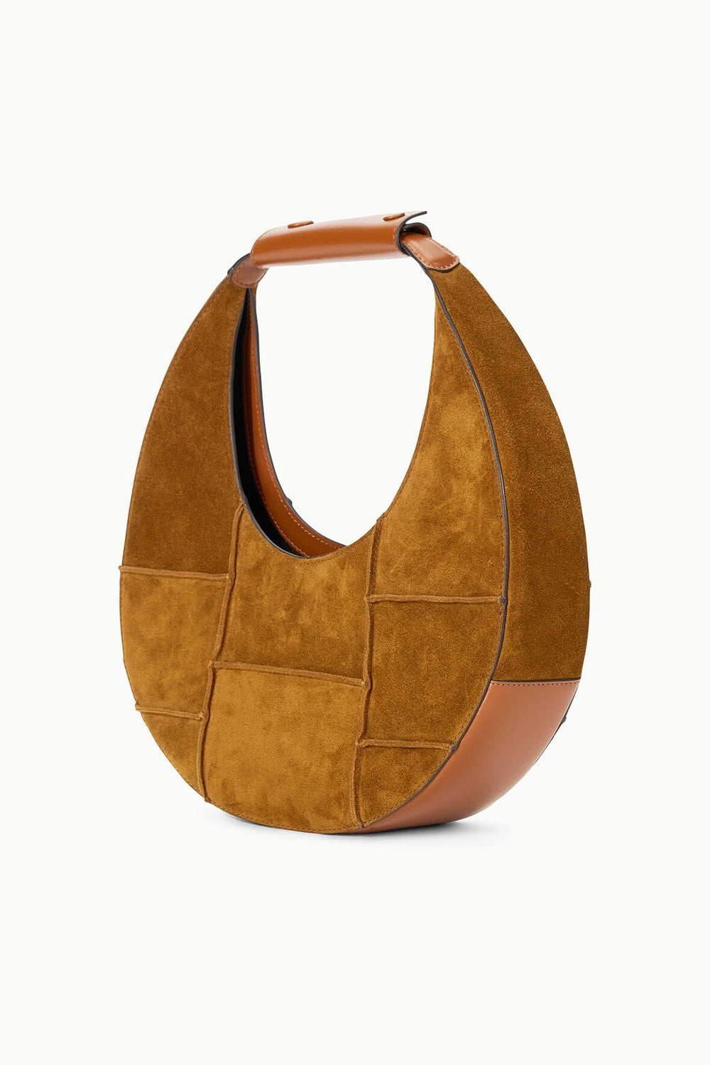 MOON TOTE BAG TAN SUEDE