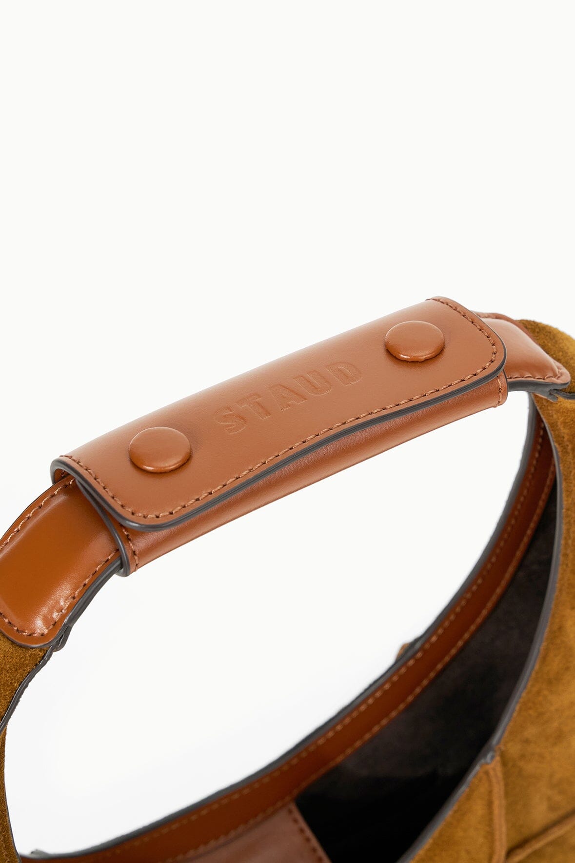 MOON TOTE BAG TAN SUEDE
