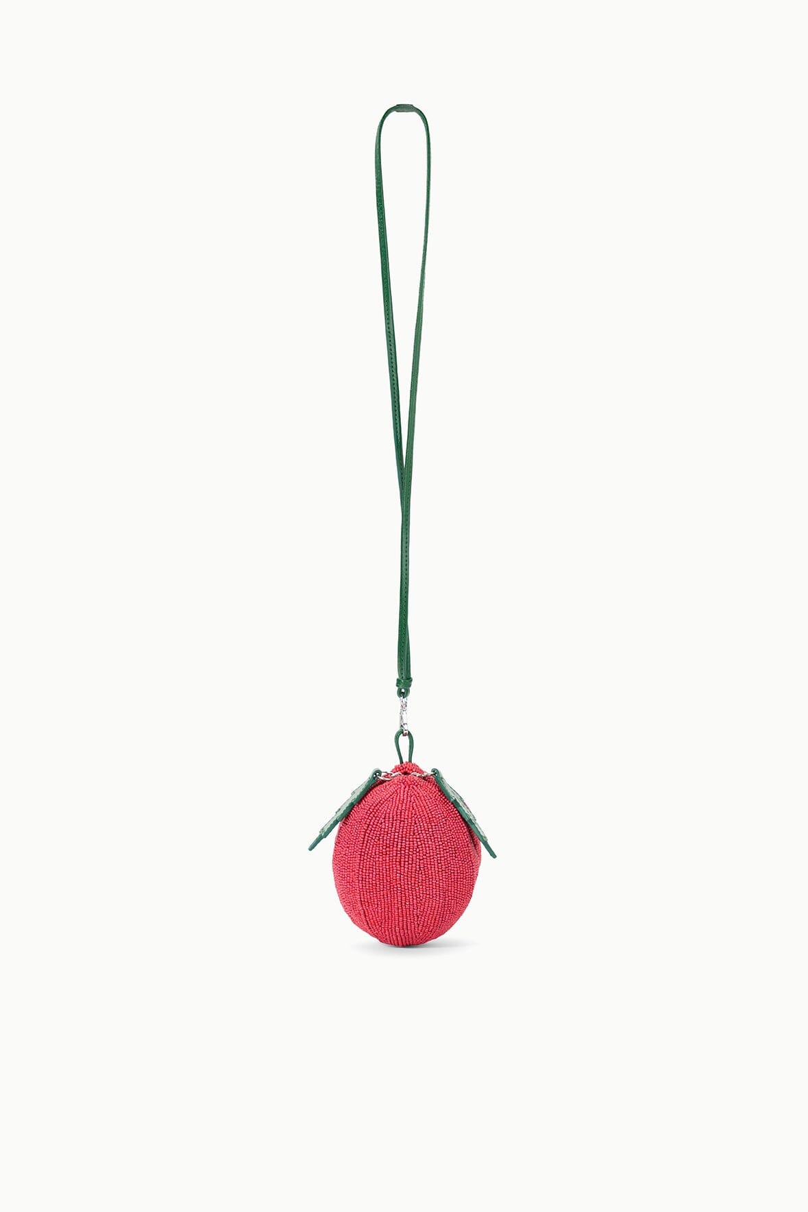 CAMPARI BEADED BAG TOMATO