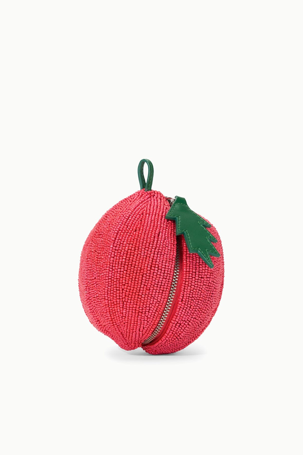 CAMPARI BEADED BAG TOMATO
