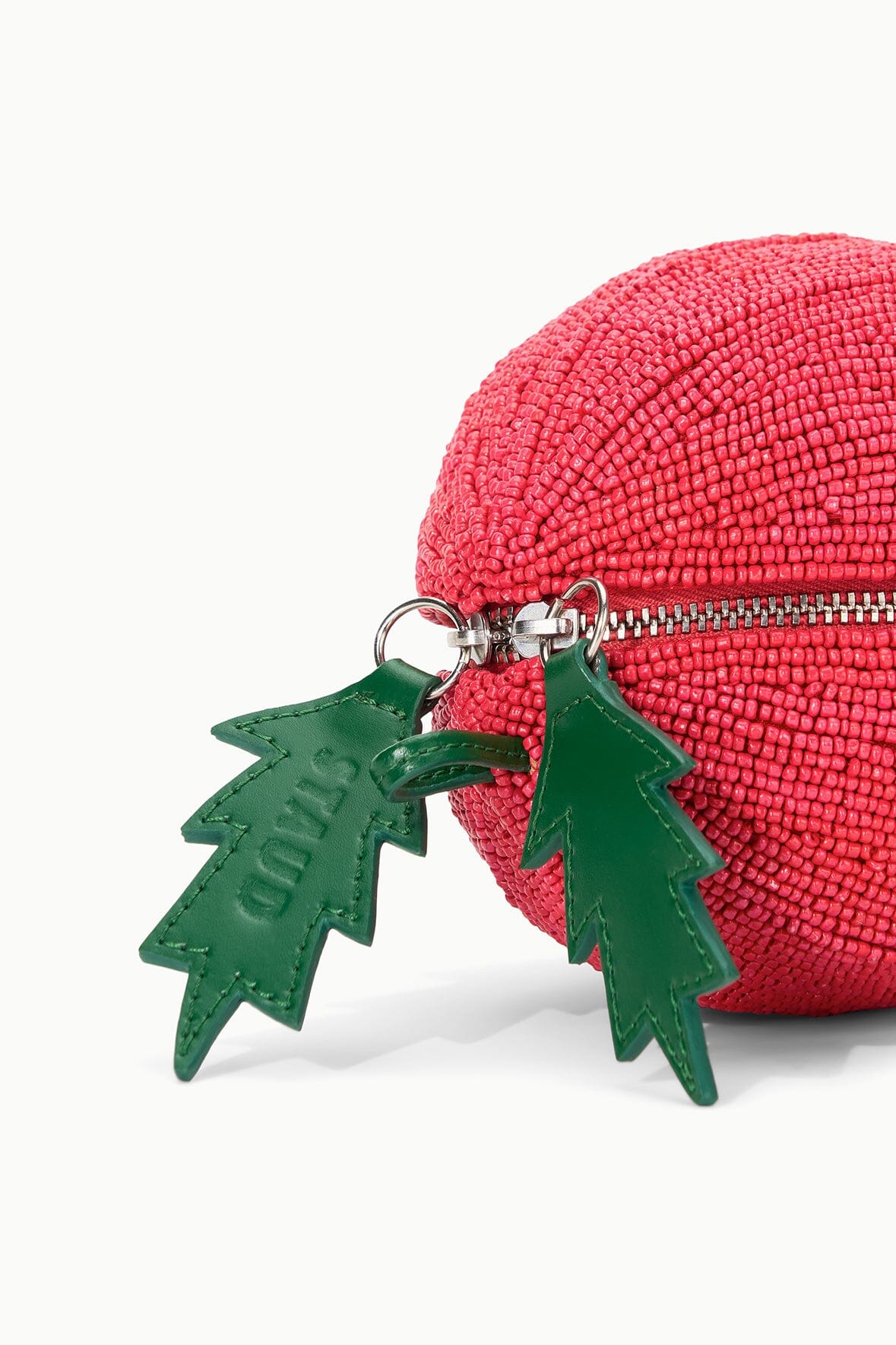 CAMPARI BEADED BAG TOMATO