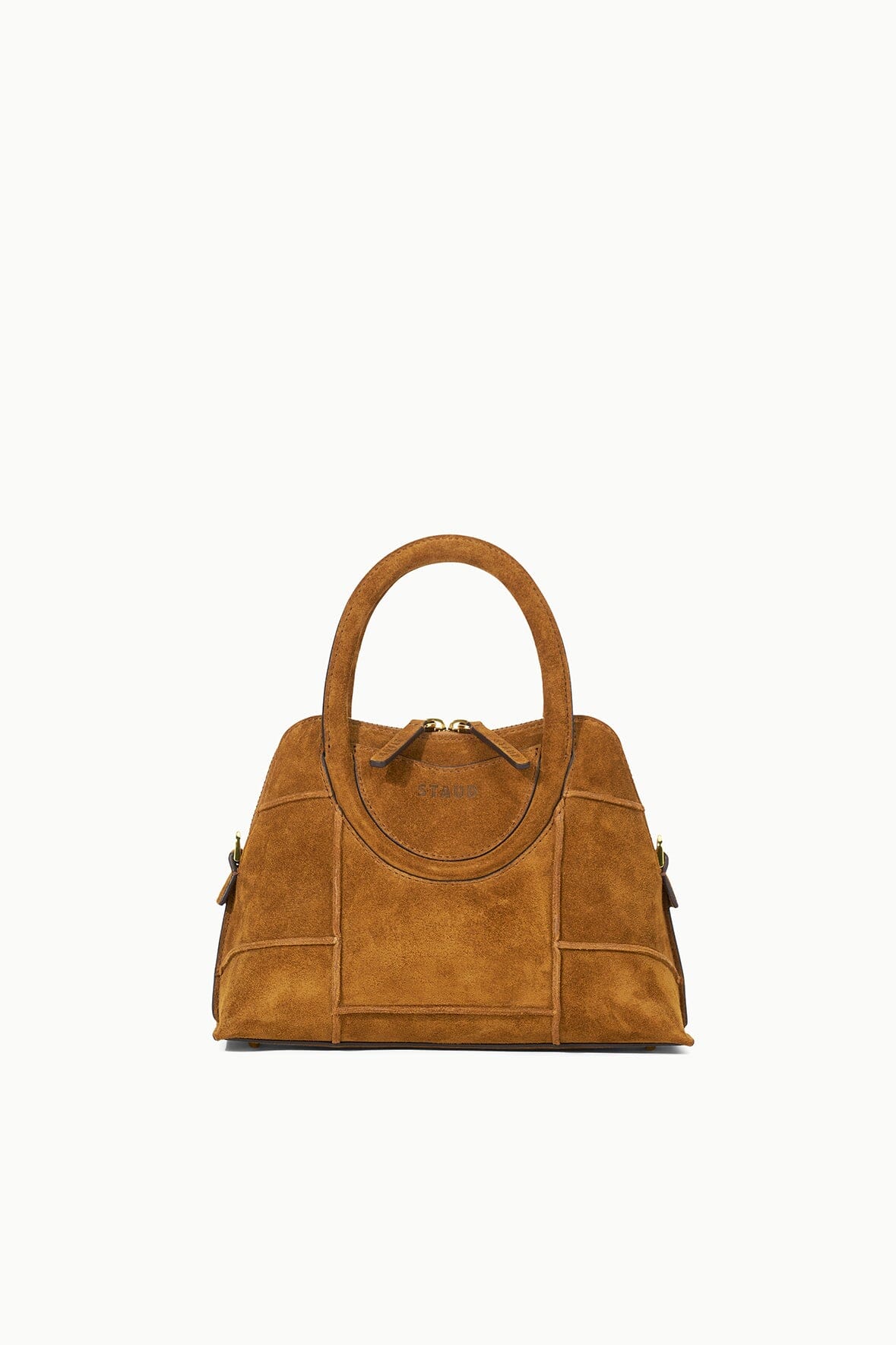 NAOMI MINI SATCHEL TAN SUEDE
