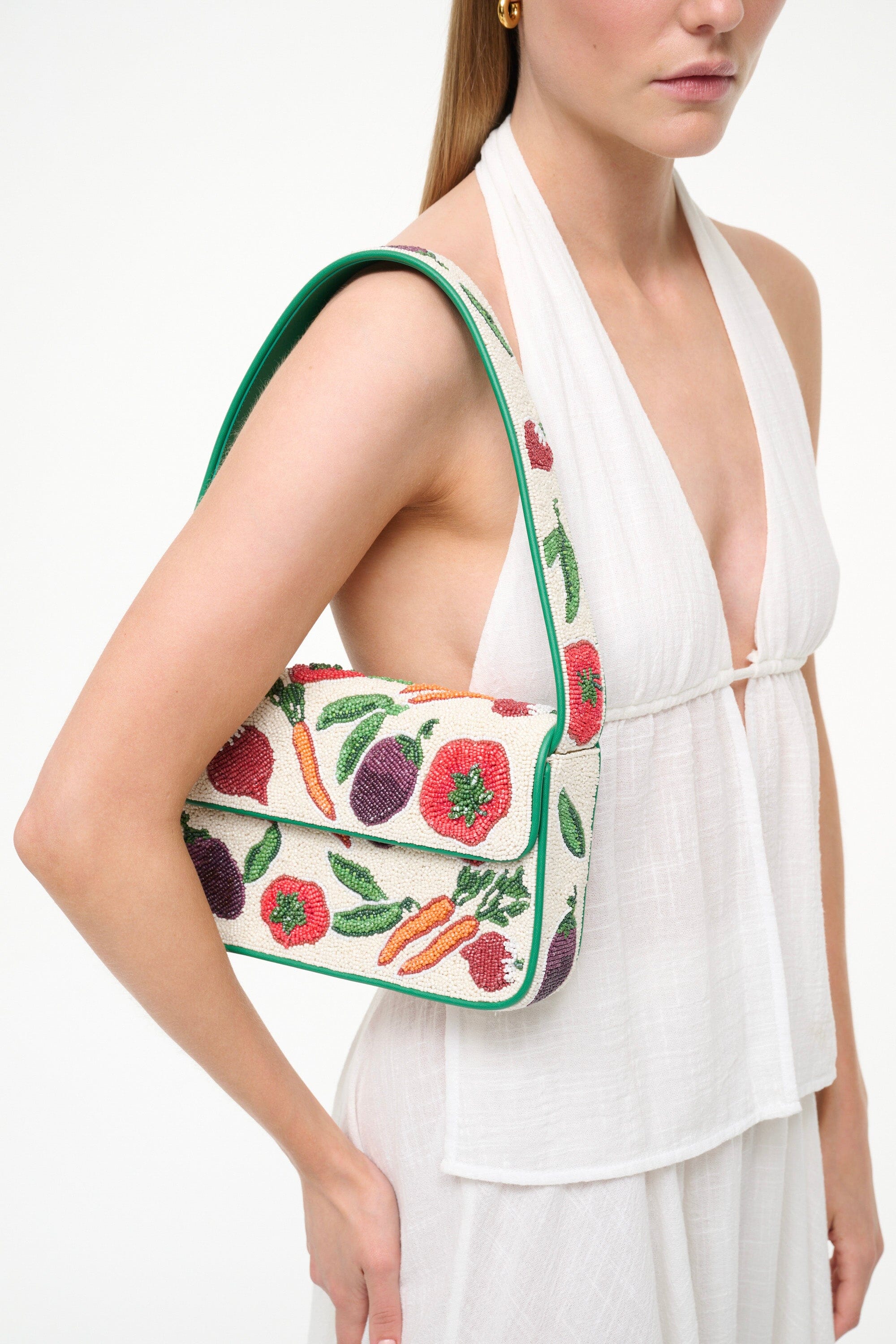 TOMMY BEADED BAG CRUDITE