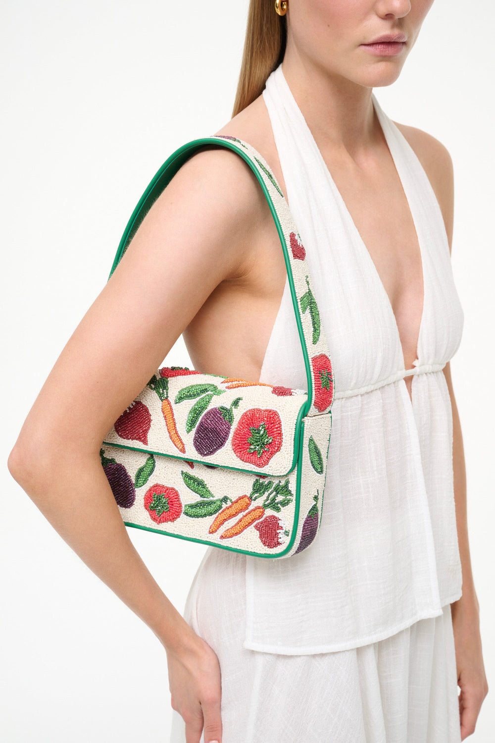 TOMMY BEADED BAG CRUDITE