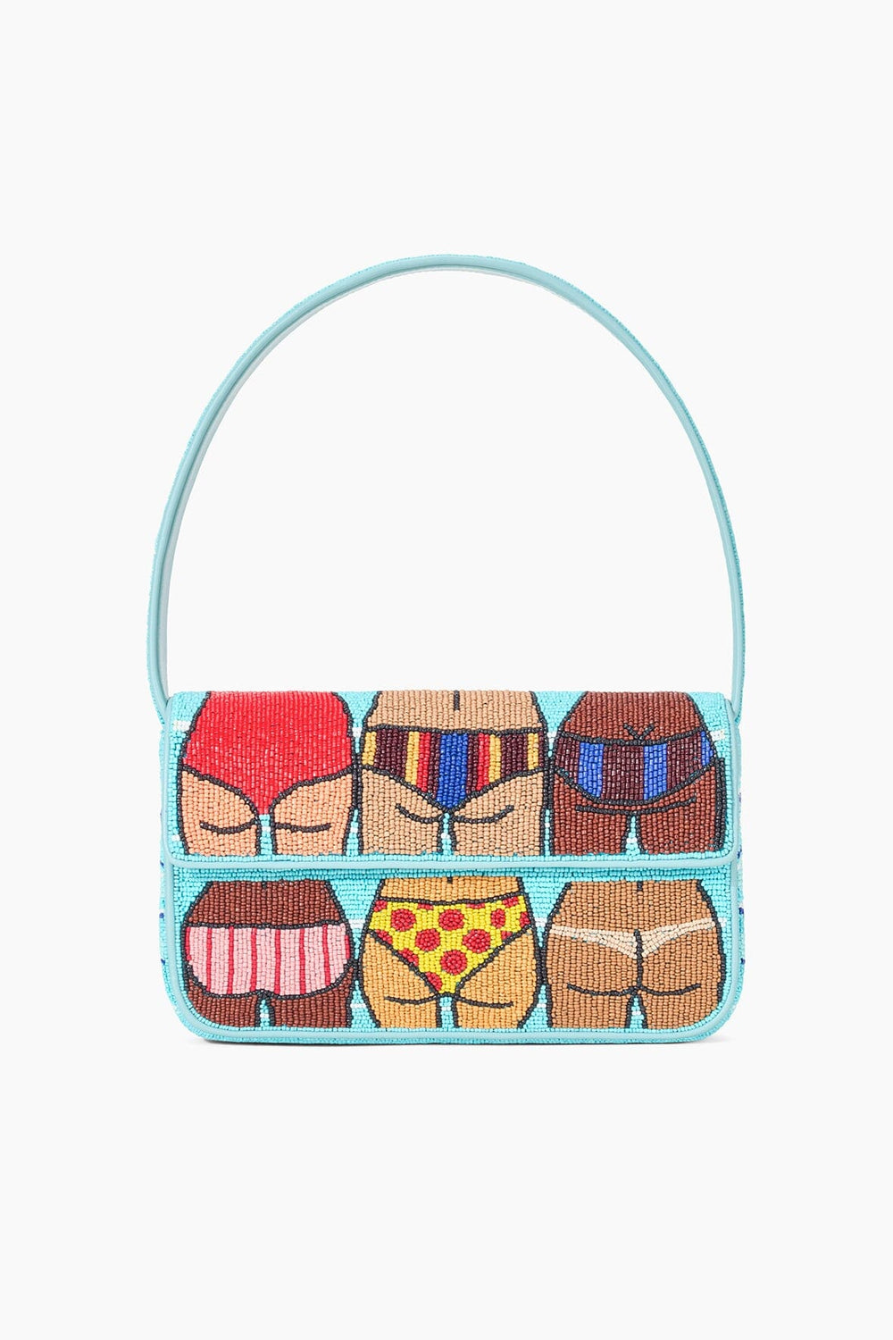 TOMMY BEADED BAG BEACH BUMS