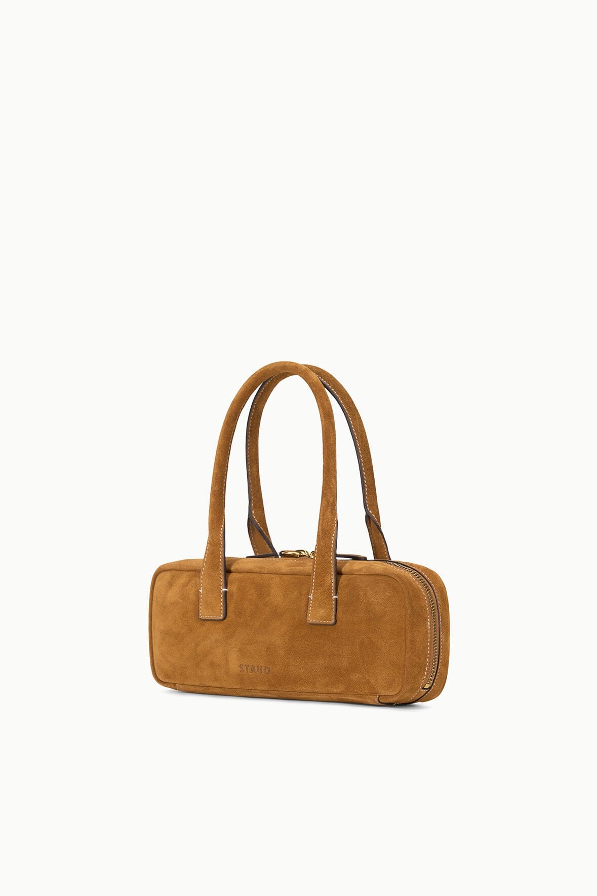 DUDE SHOULDER BAG TAN SUEDE