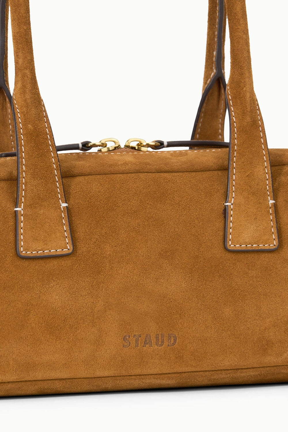 DUDE SHOULDER BAG TAN SUEDE
