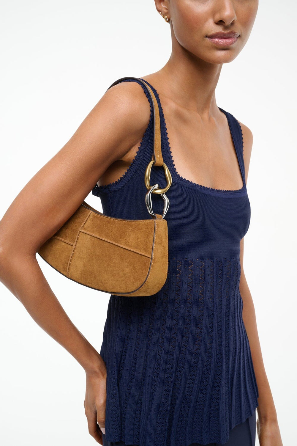 OLLIE BAG TAN SUEDE
