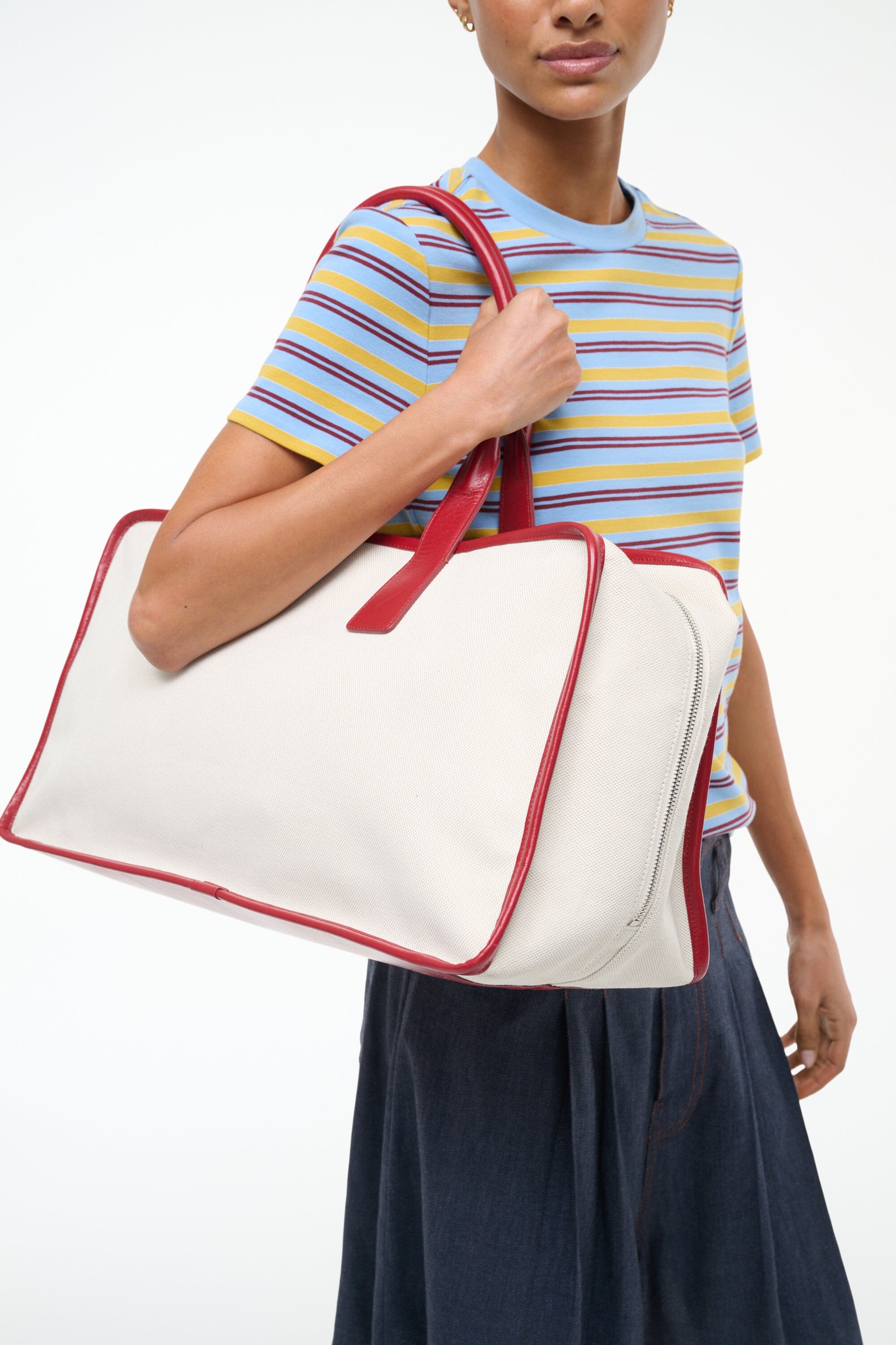 DUDE TRAVEL BAG NATURAL/ROUGE