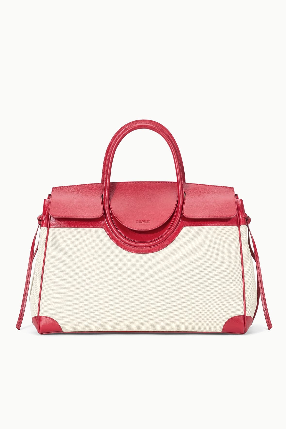 LARGE MAUDE CARRYALL NATURAL ROUGE