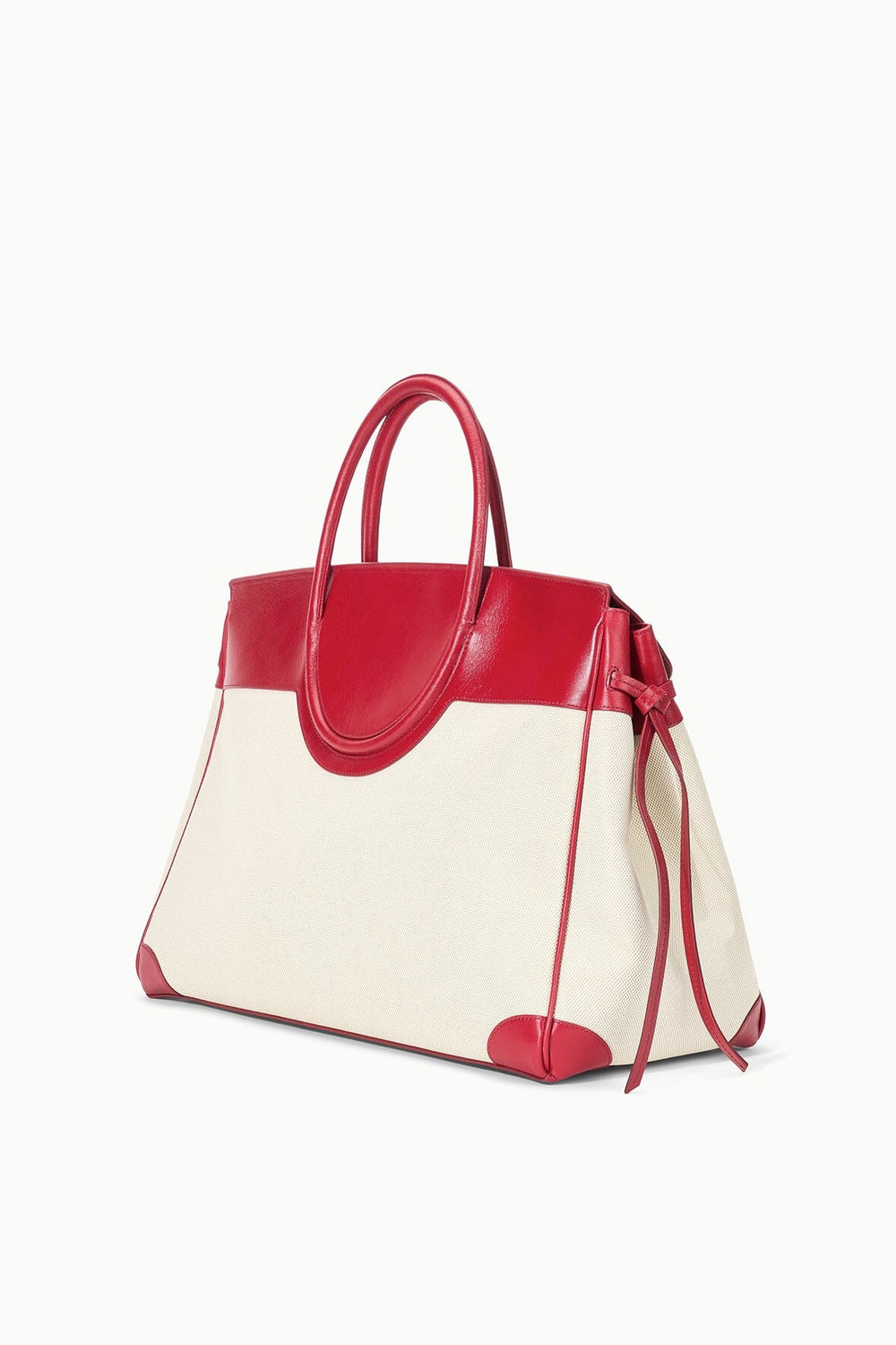 LARGE MAUDE CARRYALL NATURAL ROUGE